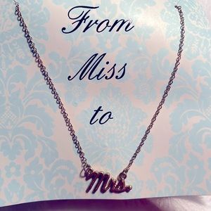 From Miss to Mrs. Necklace